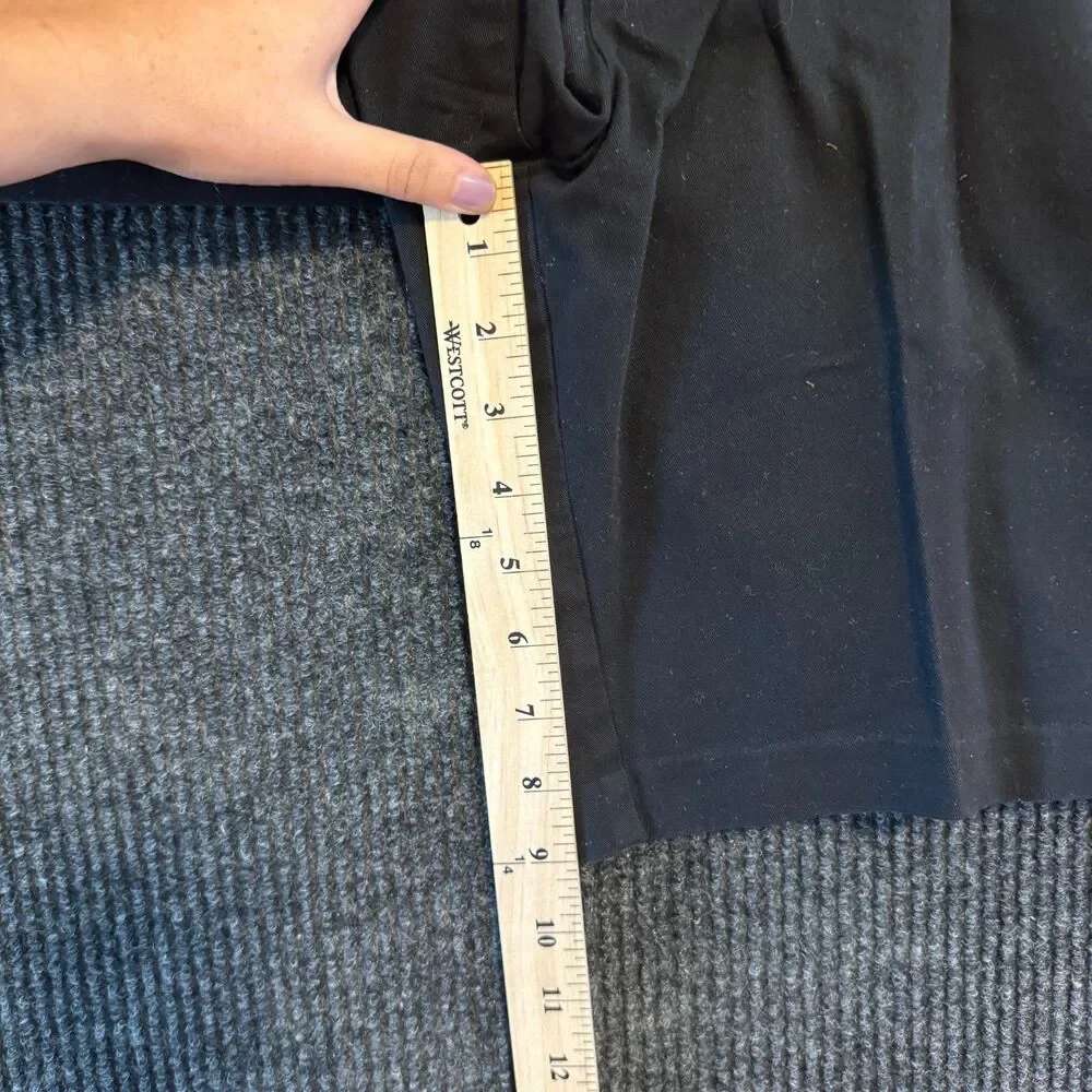 Michael Kors Mens Stretch Cotton Chino Shorts Black W30 NWT